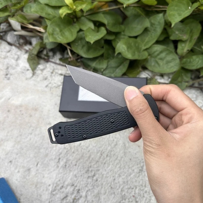 DIY Supplies BM 537 Multifunction Folding Knife 440C Steel Outdoor Tool