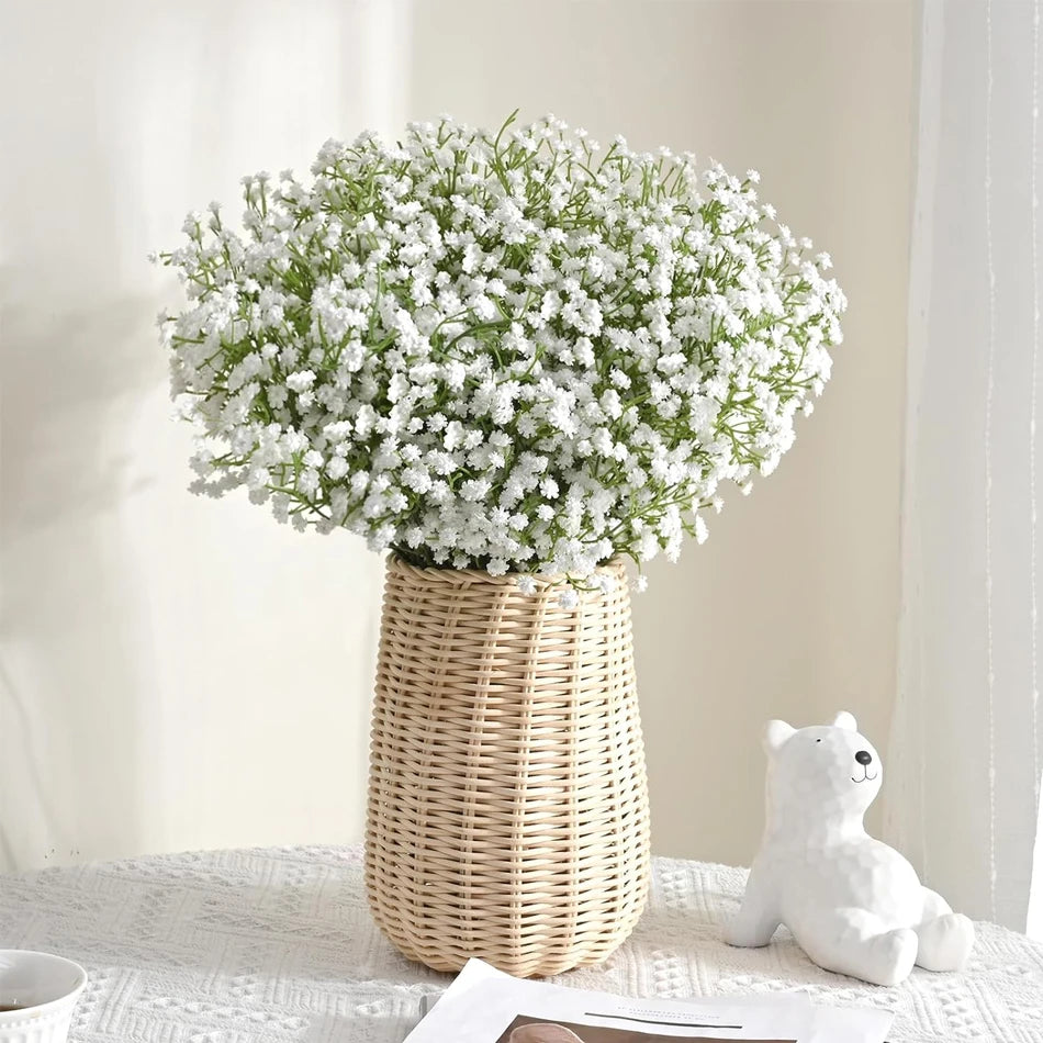 Babysbreath Artificial Flowers 48Pcs Starry Sky Bouquet For Wedding Tables