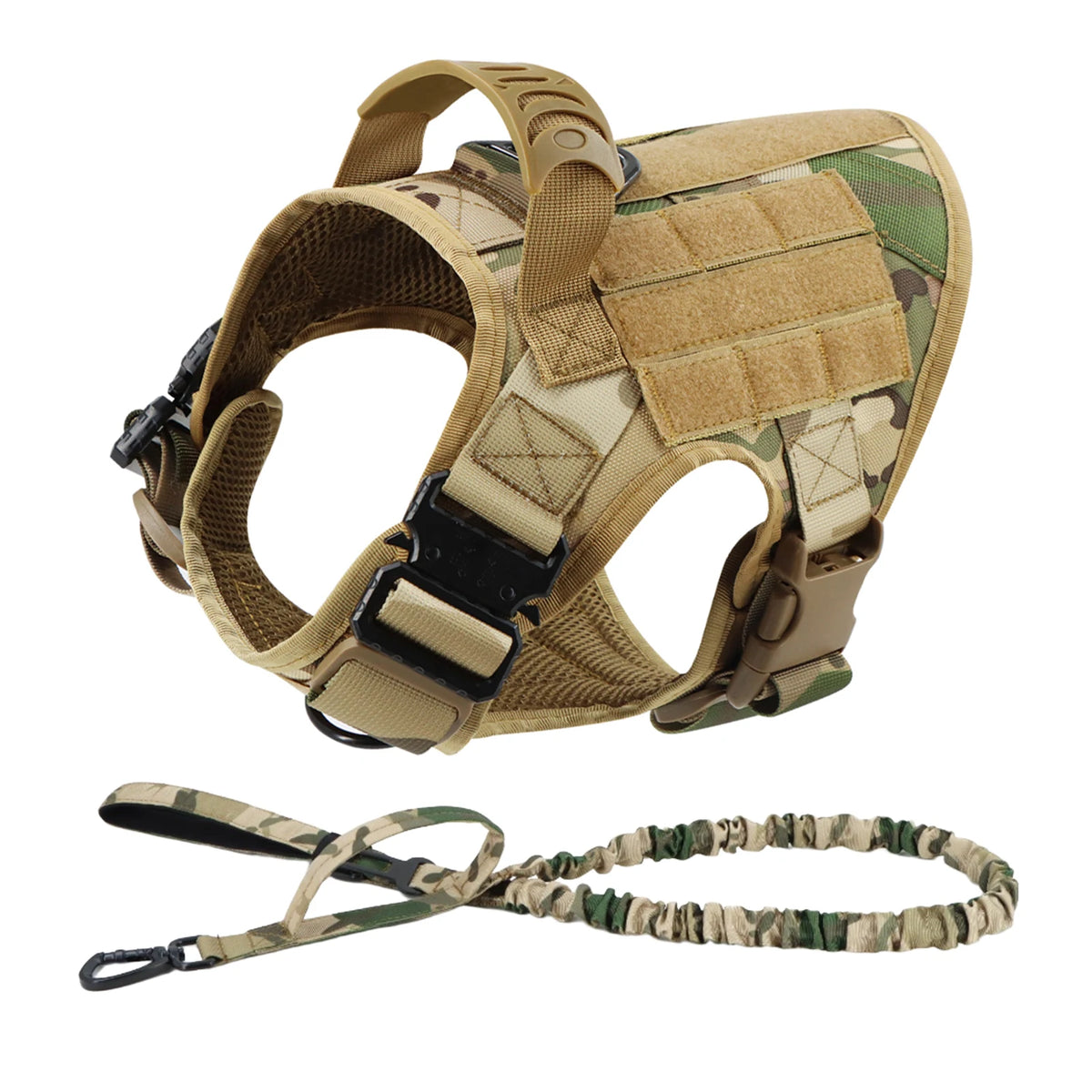 Durable Nylon Dog Harness And Leash Set For Daily Walks