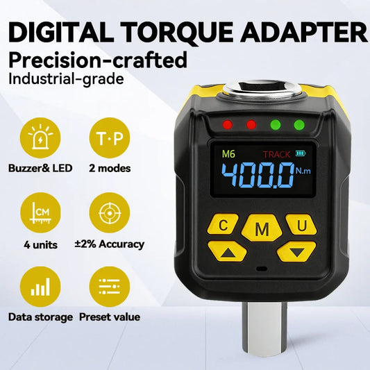 WAXTRON Digital Torque Wrench Adapter Set Multi Drive