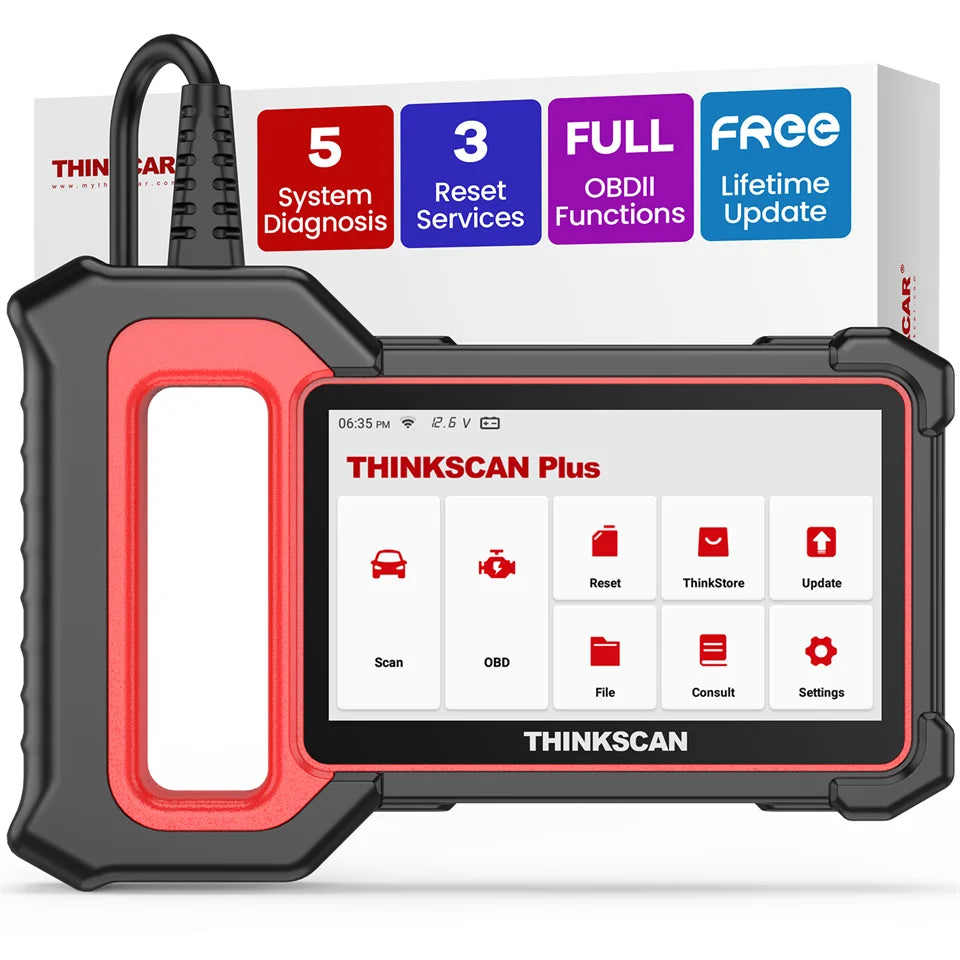 THINKCAR ThinkScan Plus S7 OBD2 Scanner Engine ABS Transmission Airbag