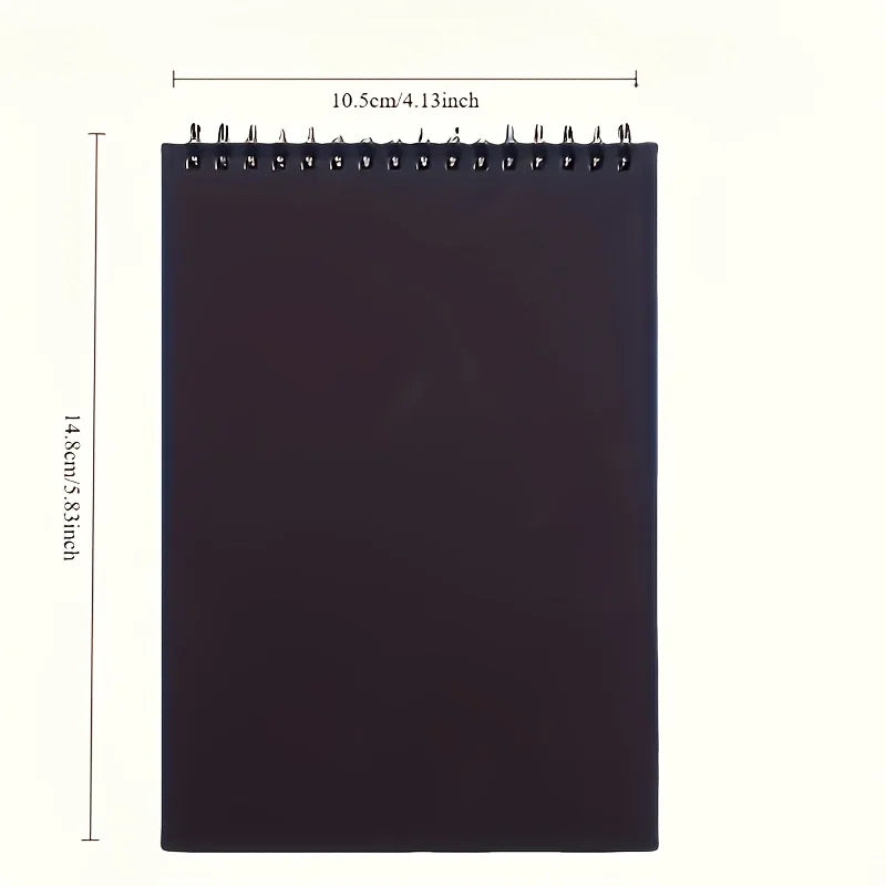 4-Pack A6 Premium Art Sketchbook Set , with a top spiral binding, suitable for artistic painting and sketching. Perfect gift for