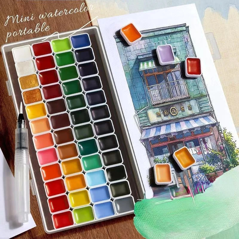 artist watercolor paint 24/36/48/60/98/130/150 colors art set professional drawing pigment art supplies