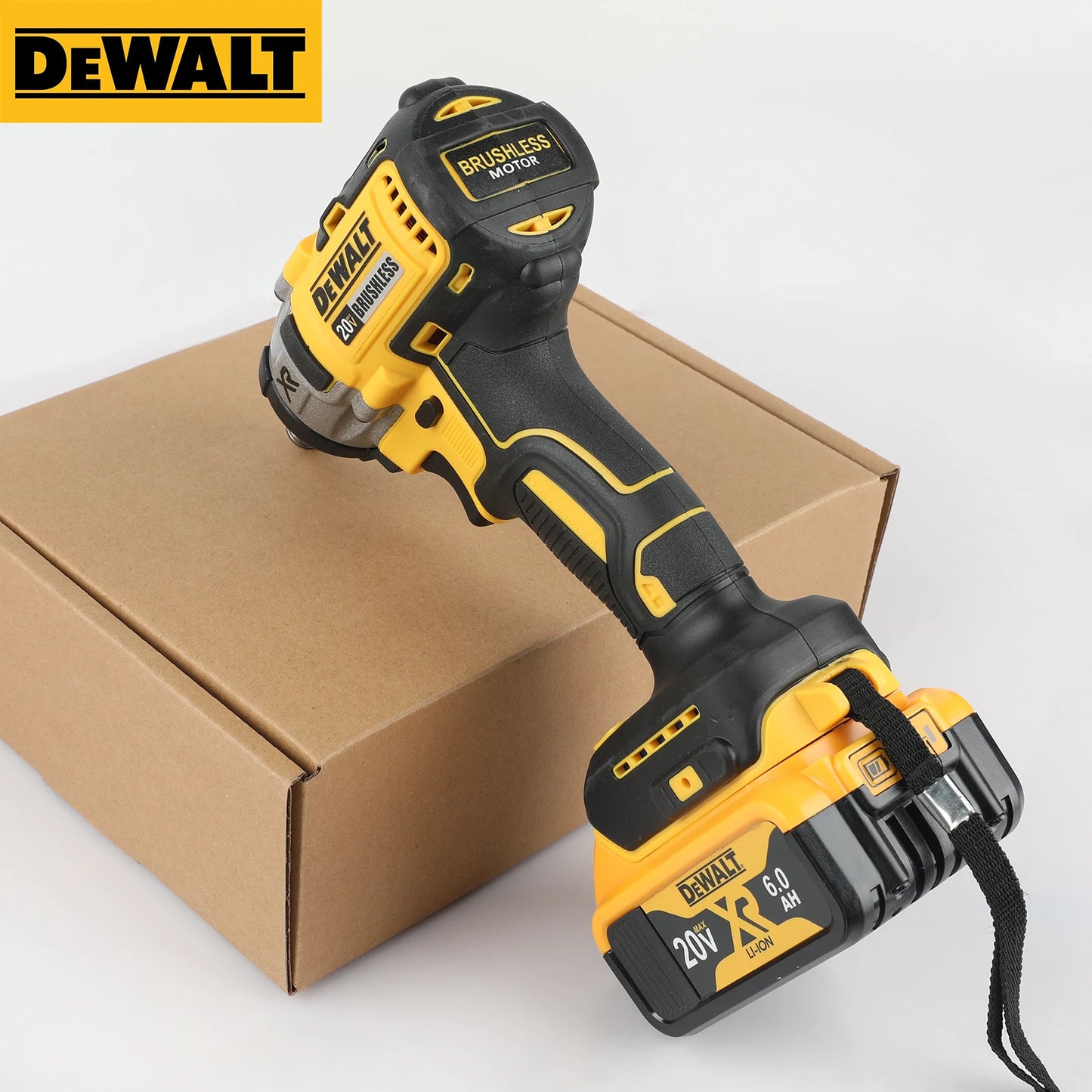 DeWalt DCF880 20V Max XR Brushless Cordless Impact Wrench, 205Nm Torque Multifunctional Portable Tool for Auto Repair