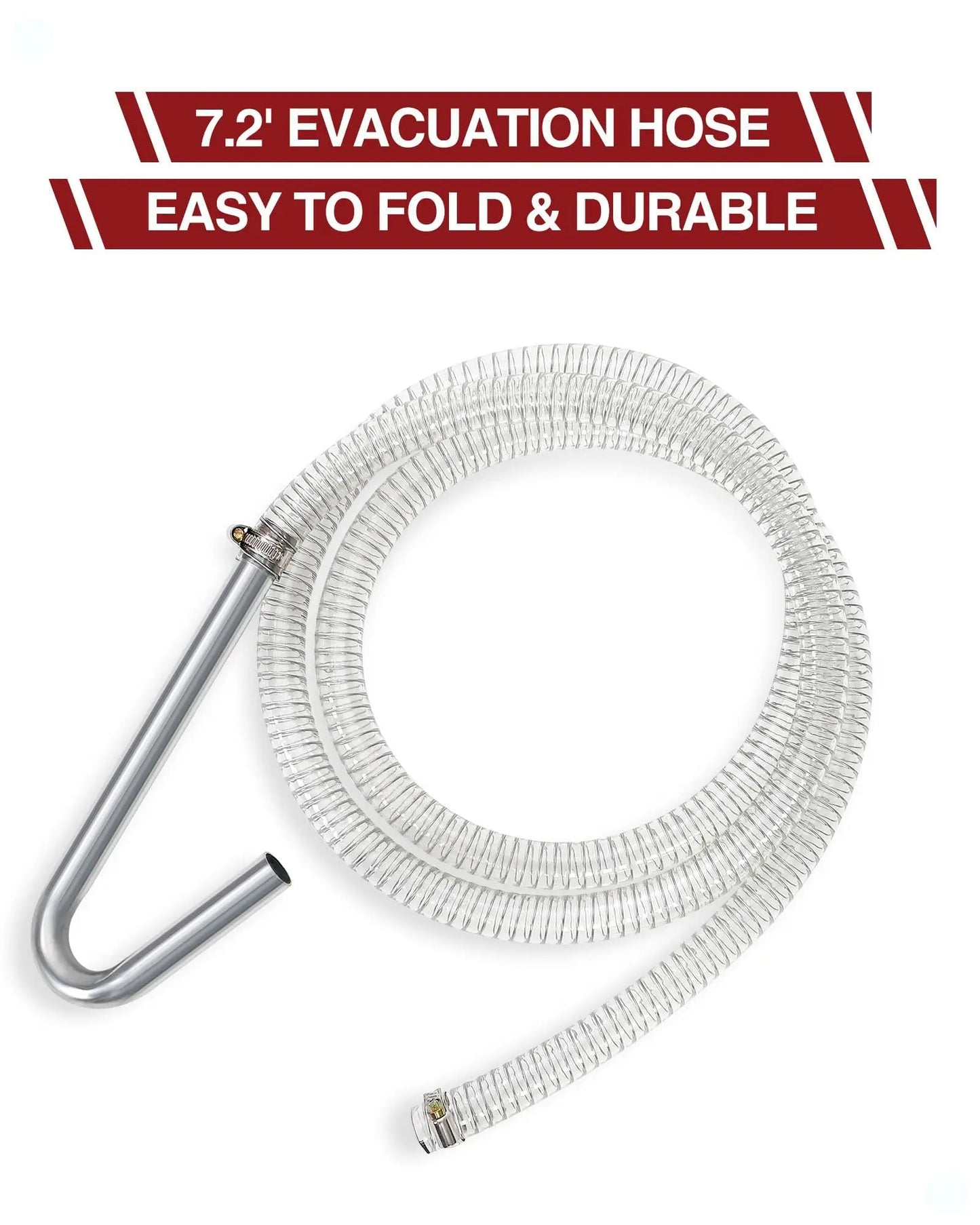HiMISS Oil Drain Pan With Pump And Foldable Handle For Vehicles
