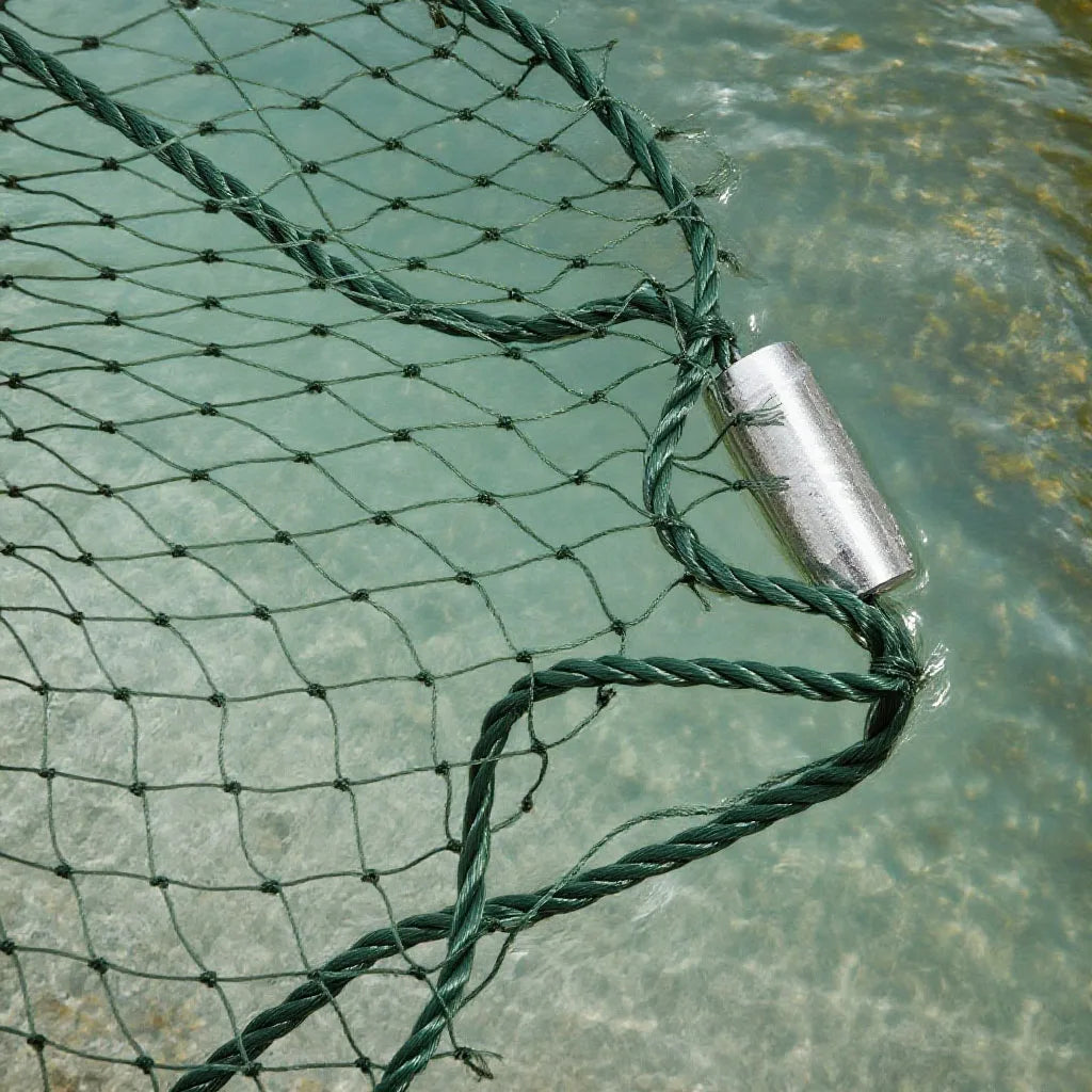 Bymaocar Hand Throw Fishing Net With Weights And Floats For Minnows
