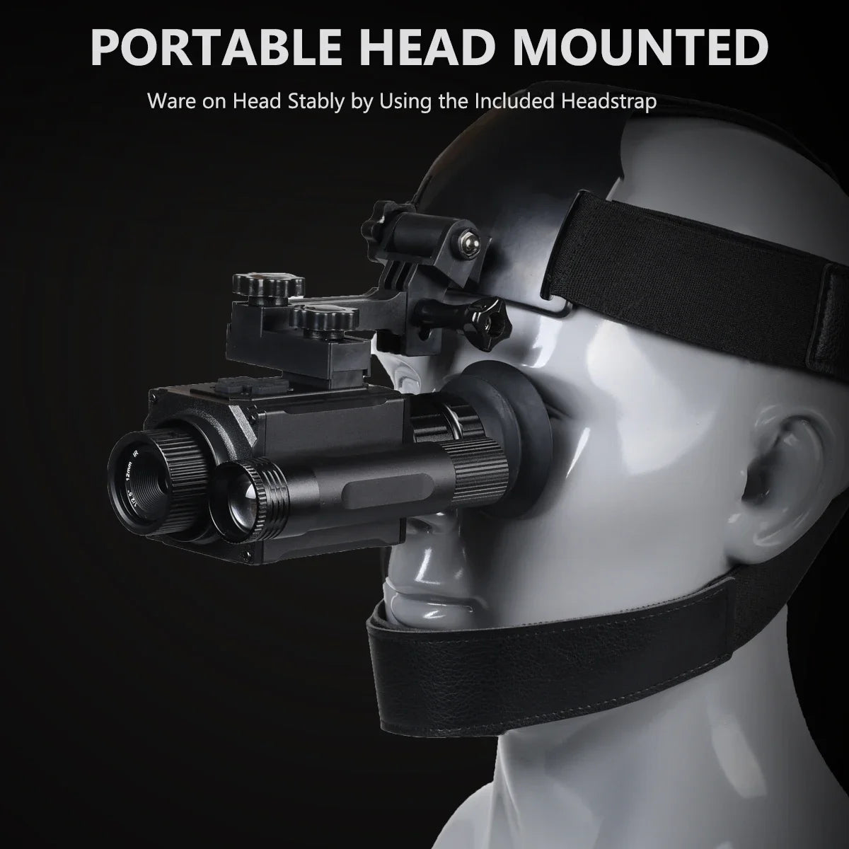 Megaorei HD 1080P Night Vision Monocular 5X Zoom 940nm IR