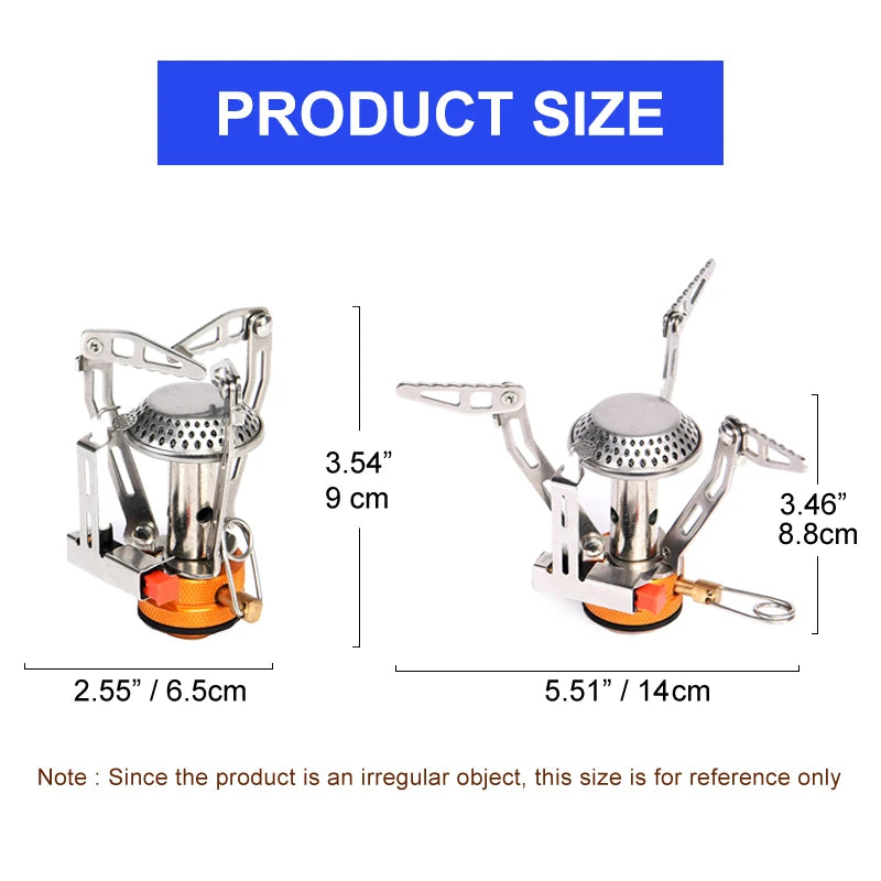 Widesea Camping Cookware Set Portable Stove Pot Kit With Utensils