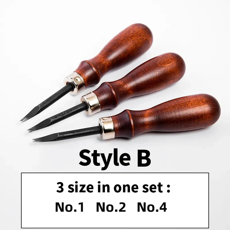 WUTA High Carbon Steel Leather Edge Beveller