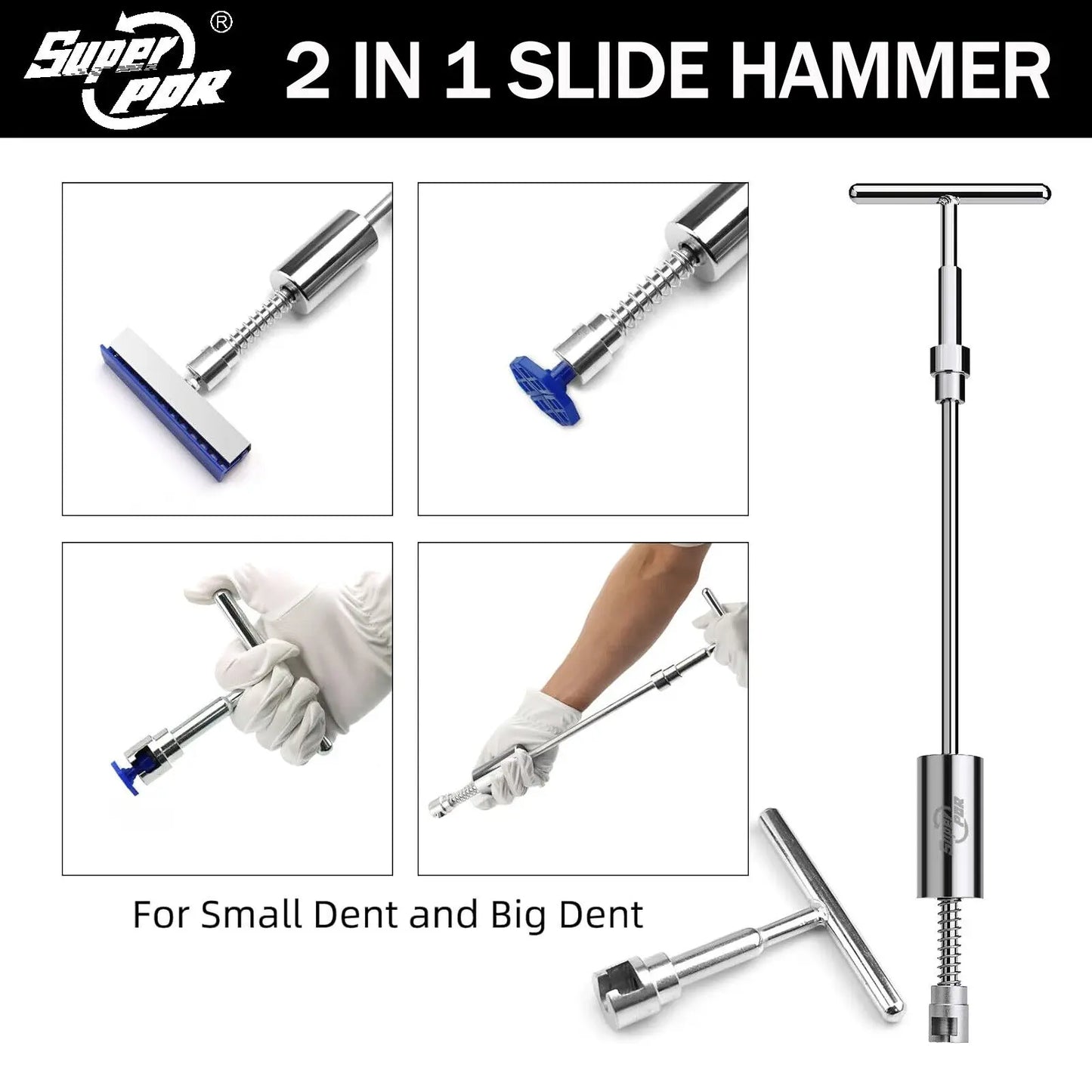 PDR Dent Removal Car Dent Repair Kit Paintless Dent Repair