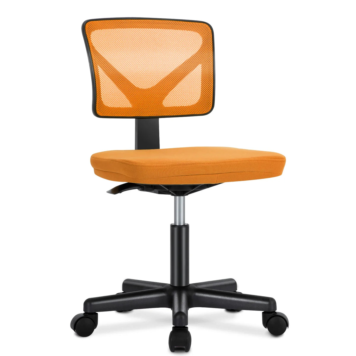 JHK Mesh Back Lumbar Support Armless Swivel Office Chair
