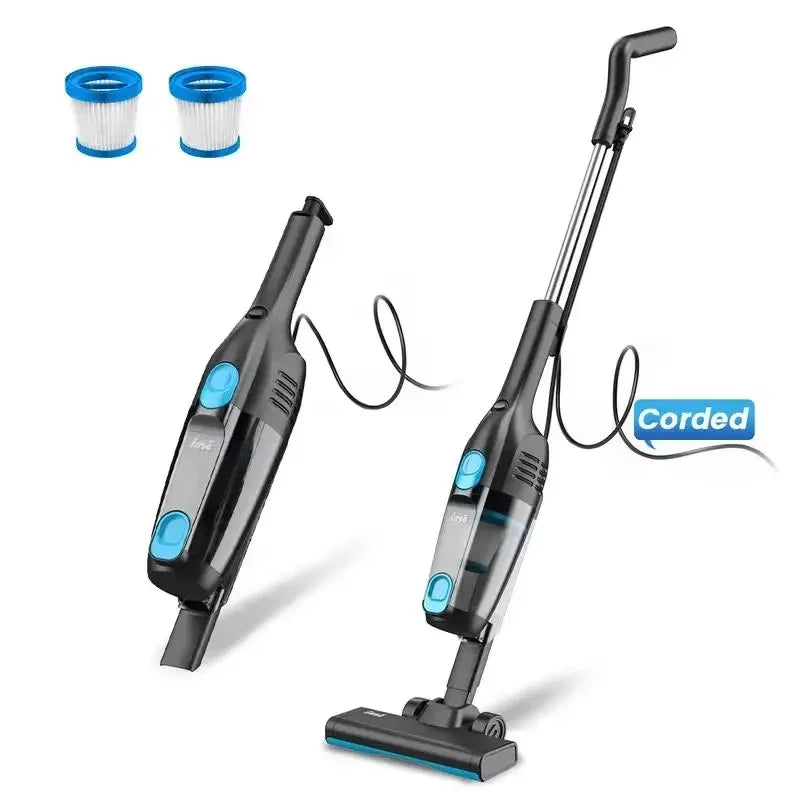 INSE R7/R6X/R3S Corded Vacuum Cleaner Handheld Stick Vacuum 600W Powerful 3 in1 Lightweight Vacuum Cleaners for Home Hard Floor Pet Hair