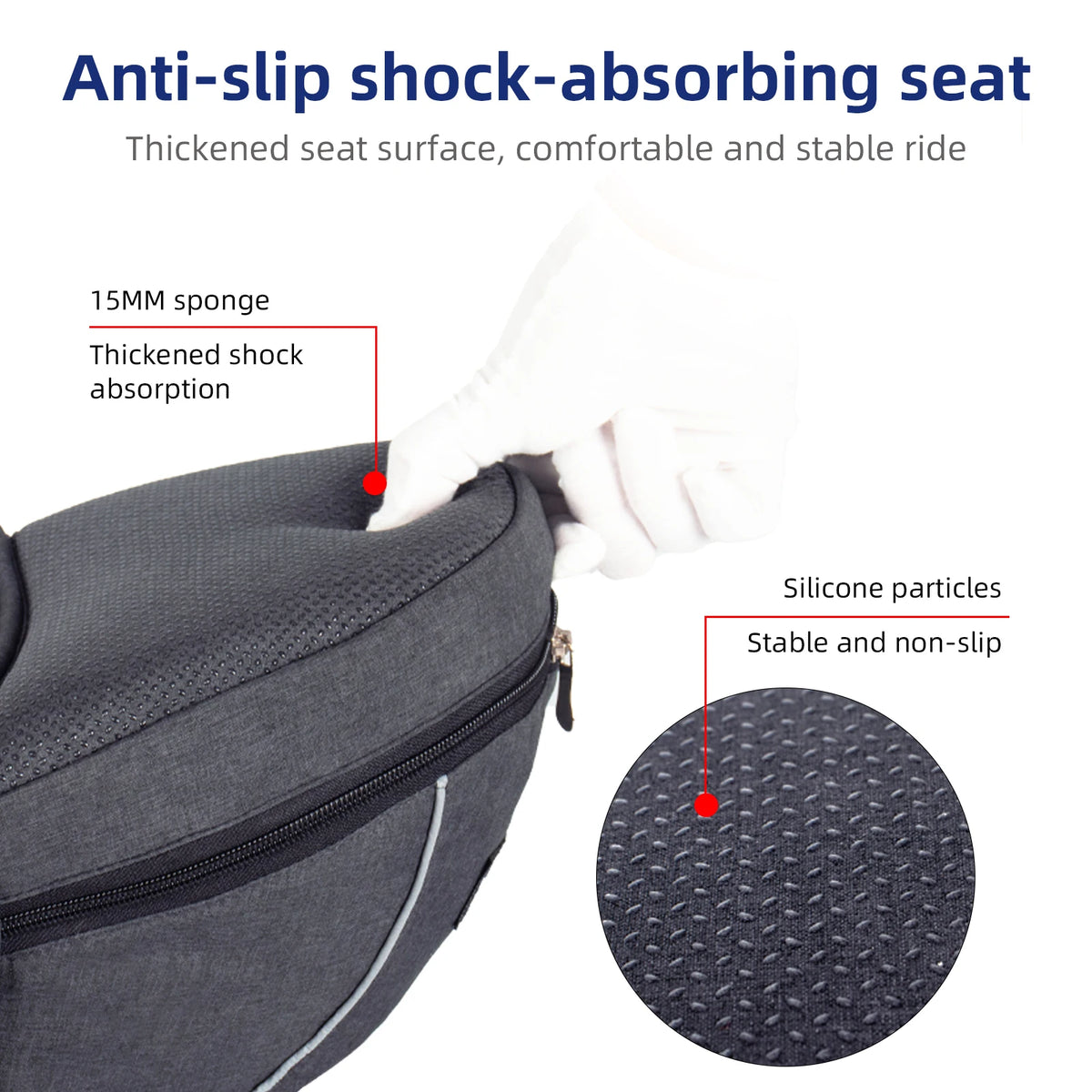 Ergonomic Baby Carrier With Removable Plate And Safety Strips