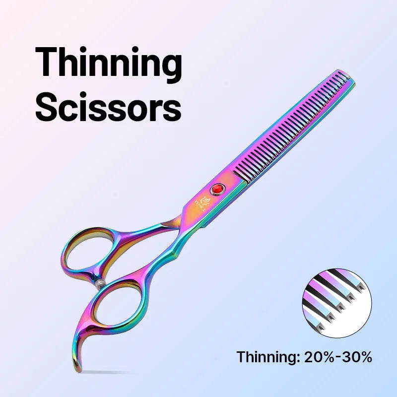 Fenice Stainless Steel Dog Grooming Scissors And Shears Set