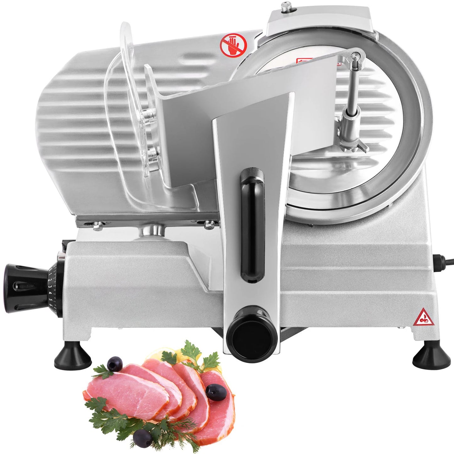 SucceBuy Meat Slicer Electric Deli Food Slicer 200W