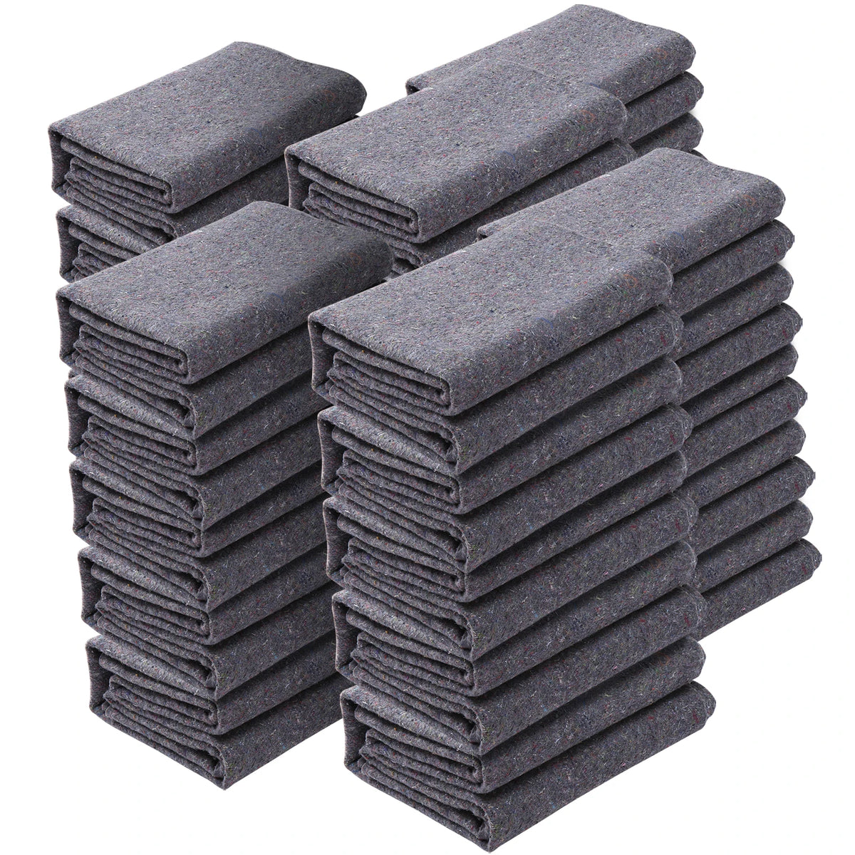 SucceBuy Heavy Duty Recycled Cotton Moving Blankets for Furniture Protection