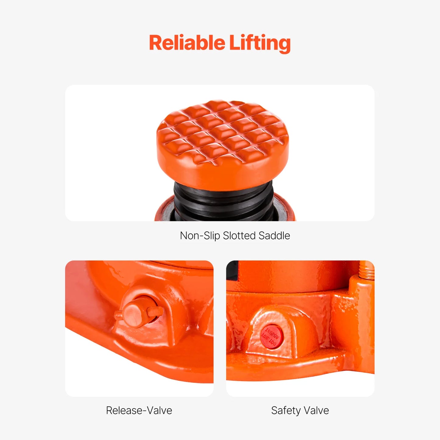 SucceBuy Hydraulic Bottle Jack 20 30 50 Ton Long Handle