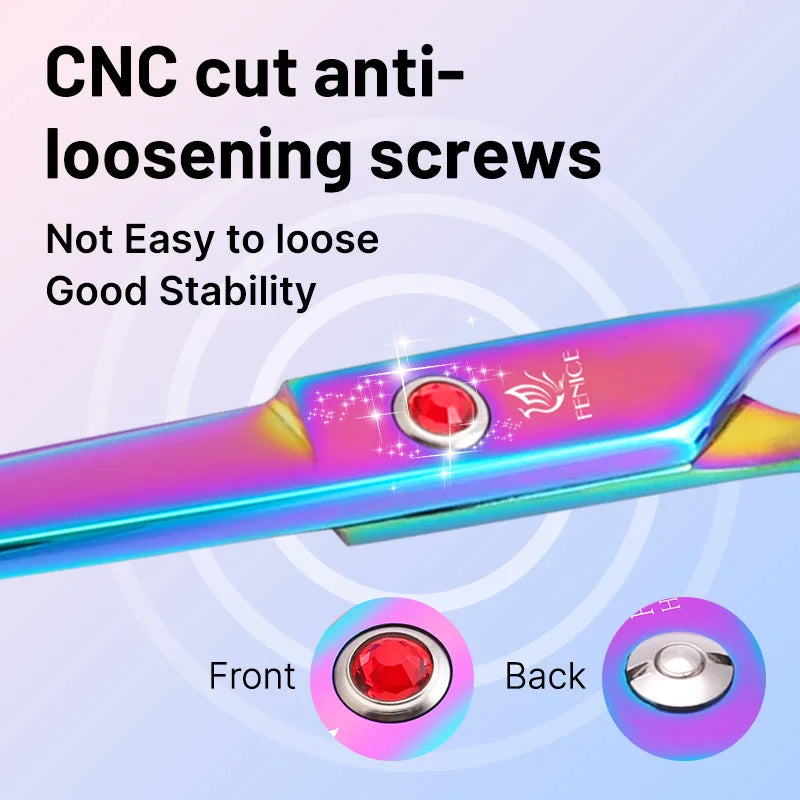 Fenice Stainless Steel Dog Grooming Scissors And Shears Set