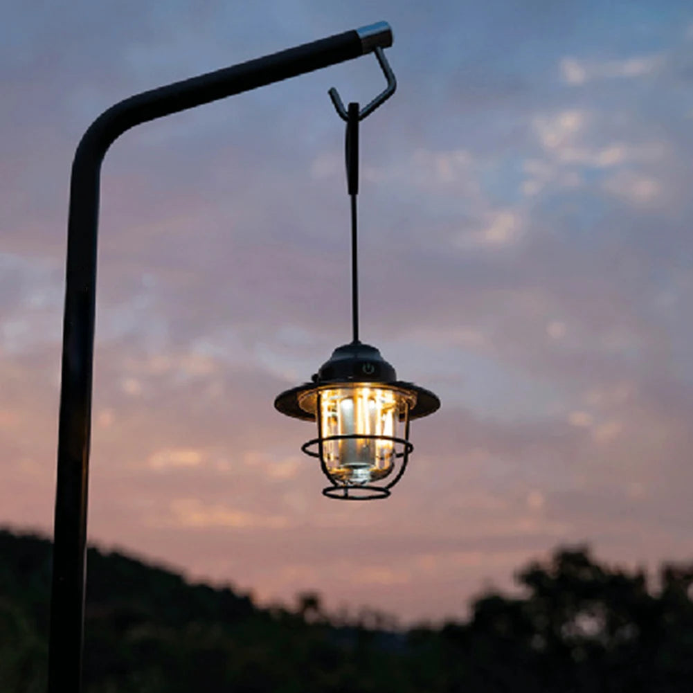 LED Camping Lantern Dimmable Emergency Lamp Type C Charging IPX4 4 Modes