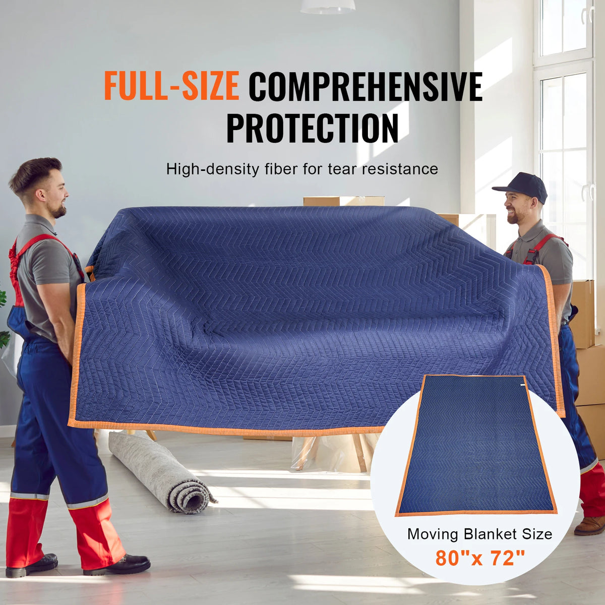 SucceBuy Heavy Duty Moving Blankets Furniture Protection Pads