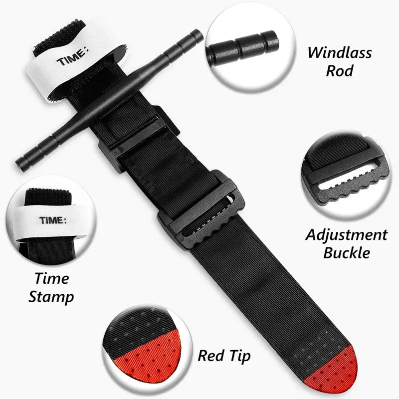 Emergency Belt Tourniquet Set 10pcs For Survival Medical Gear