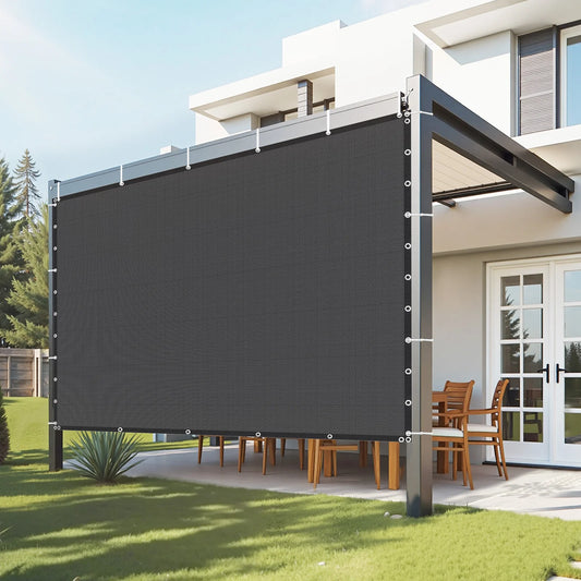 SucceBuy Sun Shade Cloth 140 GSM HDPE Outdoor Privacy Screen