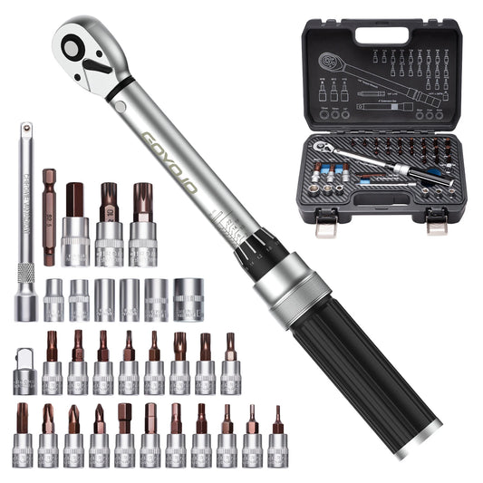 Goyojo 72 Tooth Click Torque Wrench Set For MTB Accuracy