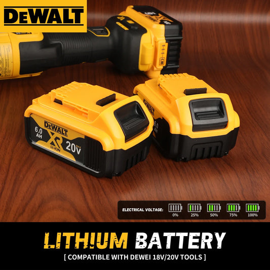 DEWALT DCB206 20V 6Ah Lithium Ion Battery Pack For Tools