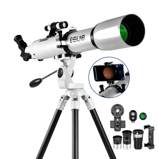 Monocular Astronomy Telescope With Phone Adapter And Wireless Remote
