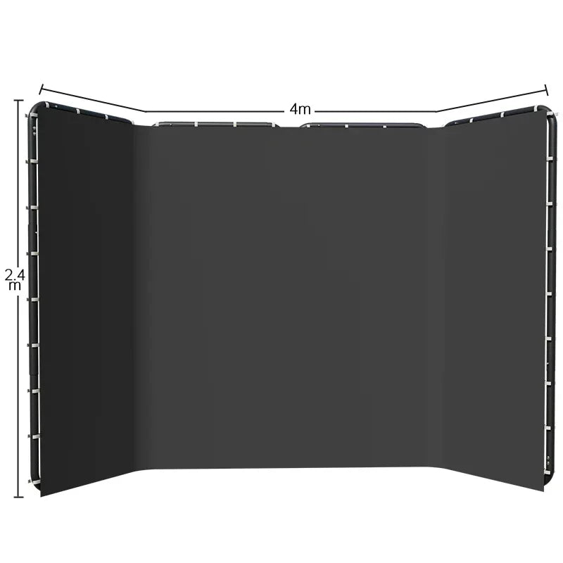 SH Studio Softbox Lighting Kit With Backdrop Stand Reflector