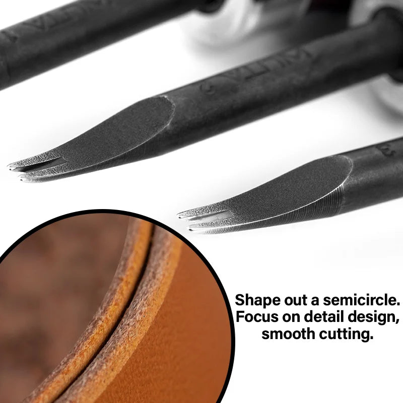 WUTA High Carbon Steel Leather Edge Beveller