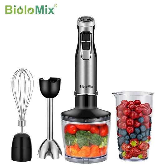 Biolomix 4 In 1 High Power 1200W Immersion Hand Blender