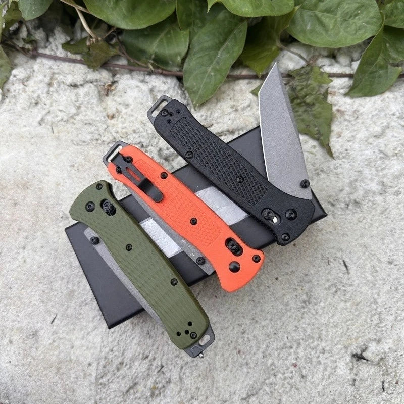 DIY Supplies BM 537 Multifunction Folding Knife 440C Steel Outdoor Tool