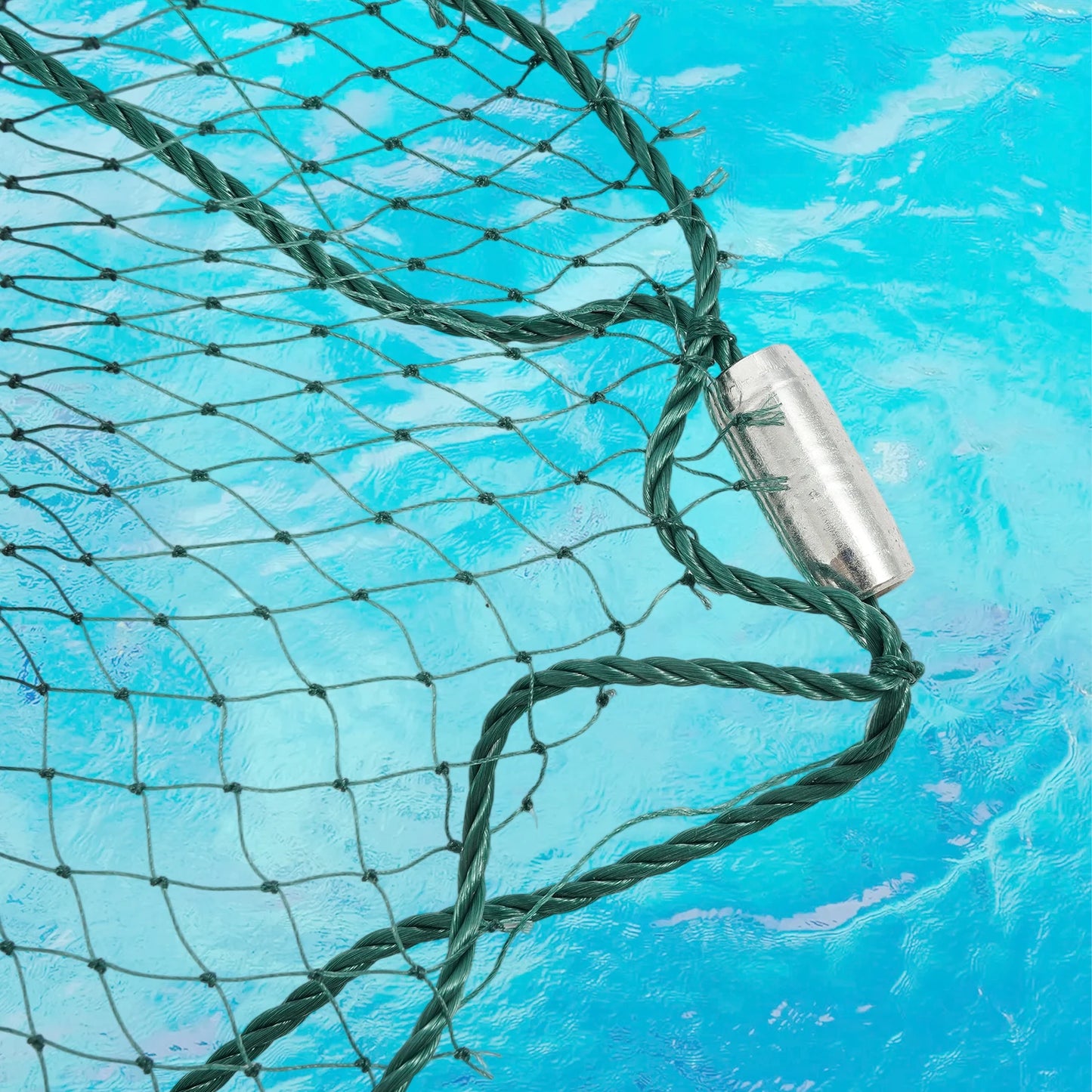 Bymaocar Hand Throw Fishing Net With Weights And Floats For Minnows