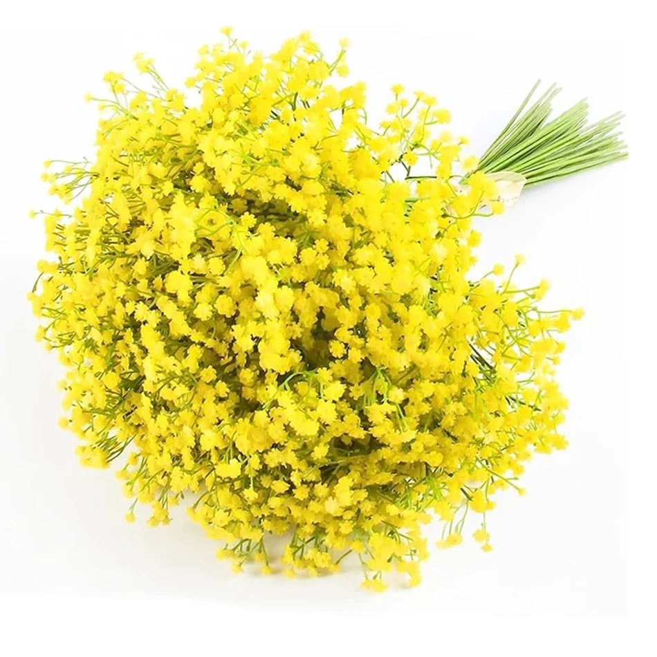 48 Pieces Babysbreath Artificial Flowers Starry Sky Bulk Wedding Decor