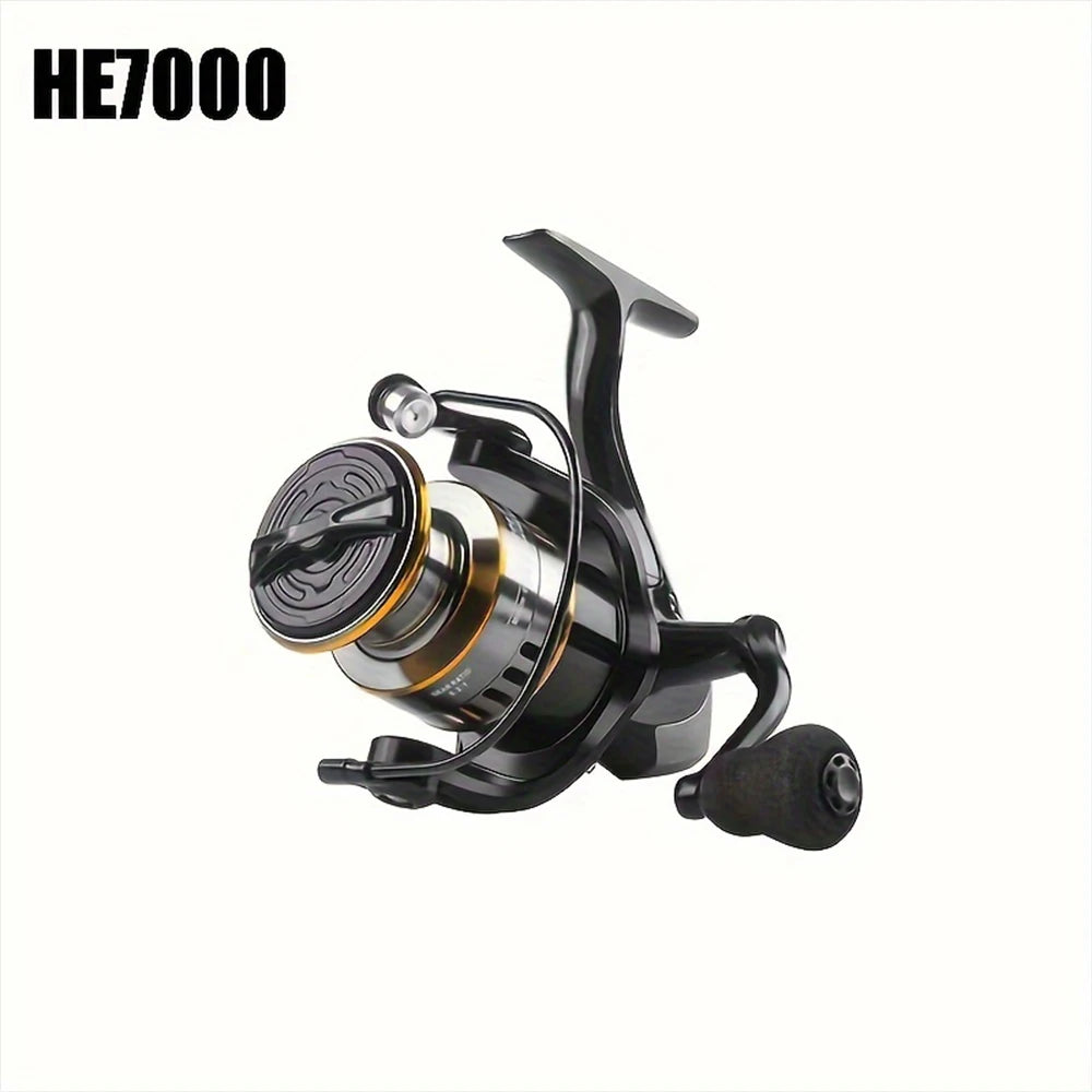 Metal Spool Spinning Reel with Rocker Arm 5.2 Gear Ratio
