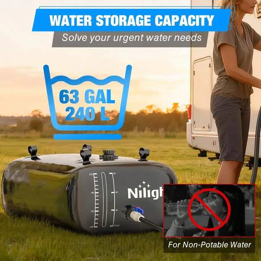 Nilight Water Storage Bladder for RV and Truck Use
