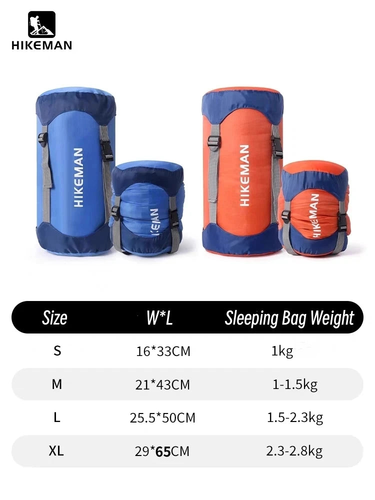 Sleeping Bag Compression Storage Bag For Outdoor Camping Waterproof
