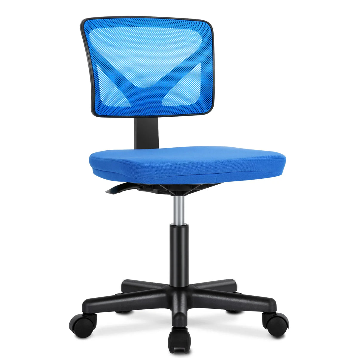 JHK Mesh Back Lumbar Support Armless Swivel Office Chair