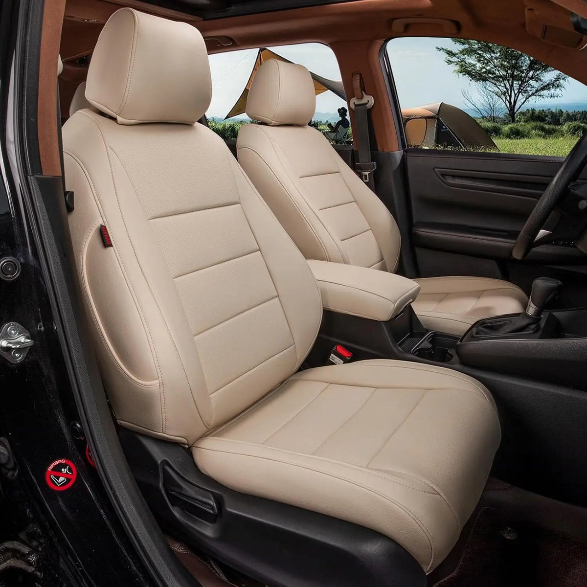 Coverdream Custom Fit Leather Car Seat Covers For Honda Accord