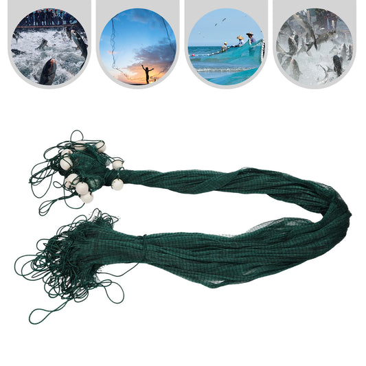 Bymaocar Hand Throw Fishing Net With Weights And Floats For Minnows