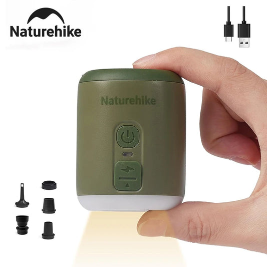 Naturehike Portable Electric Air Pump For Camping Inflatable Mats