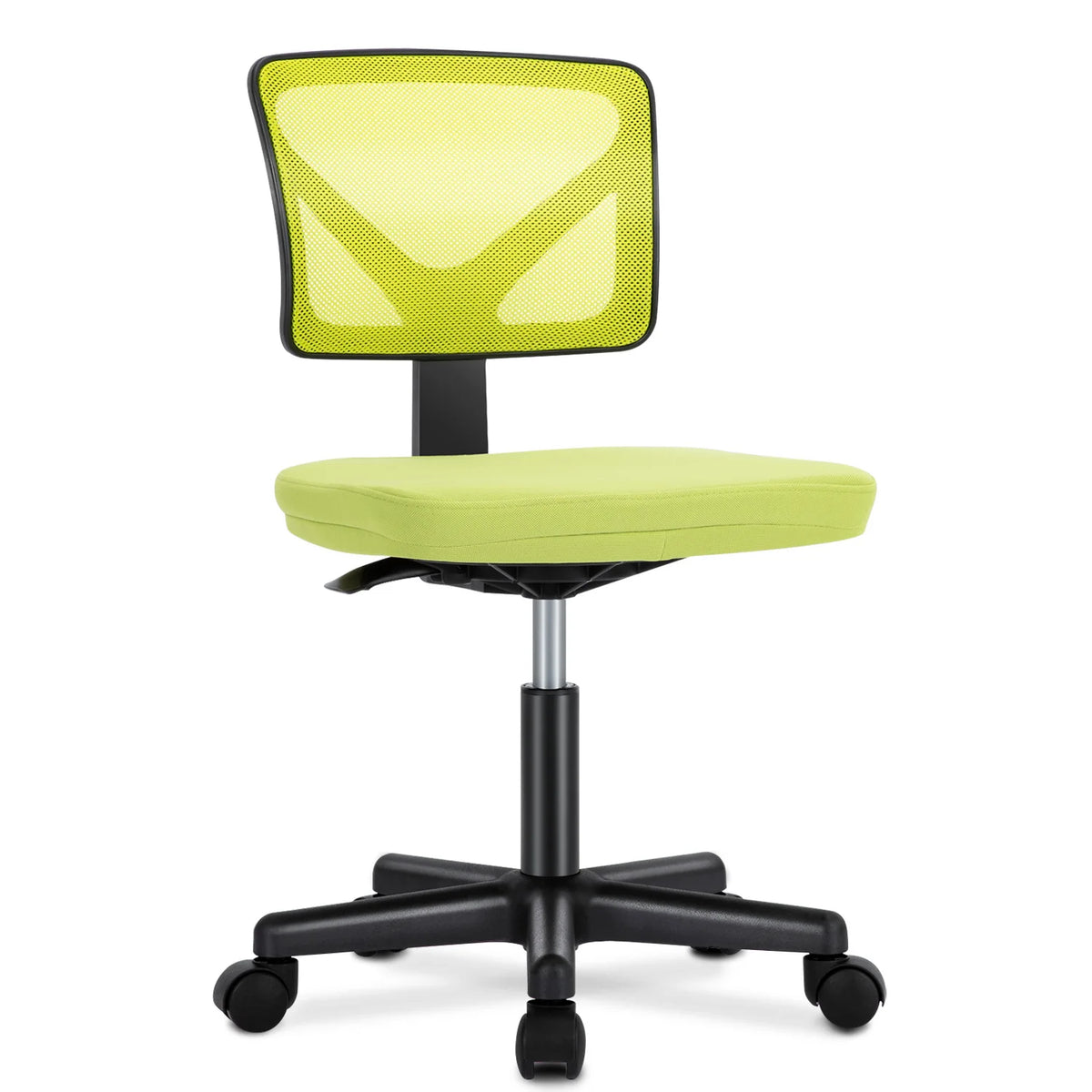 JHK Mesh Back Lumbar Support Armless Swivel Office Chair