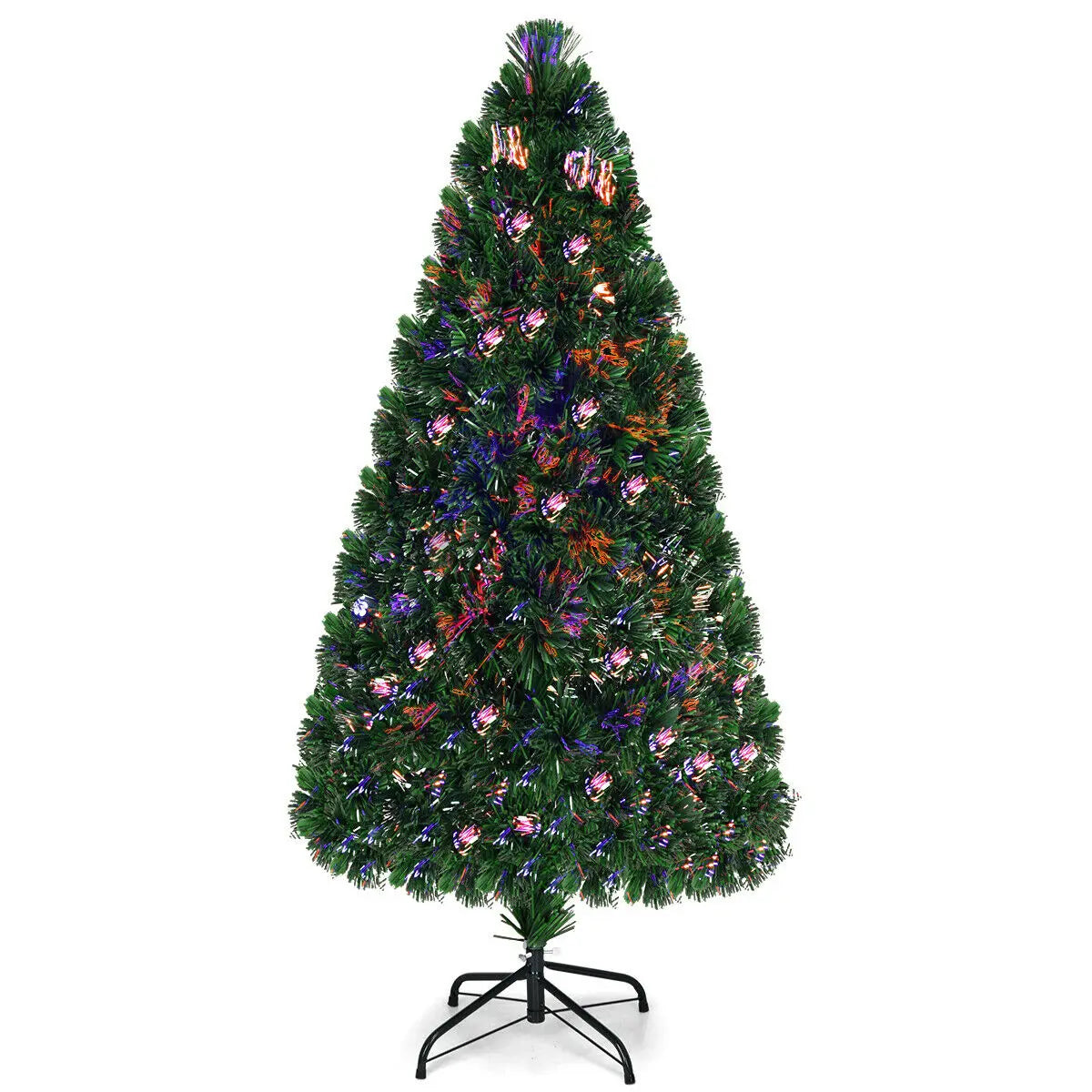Lifezeal Artificial Christmas Tree Featuring Quick Setup And Stability