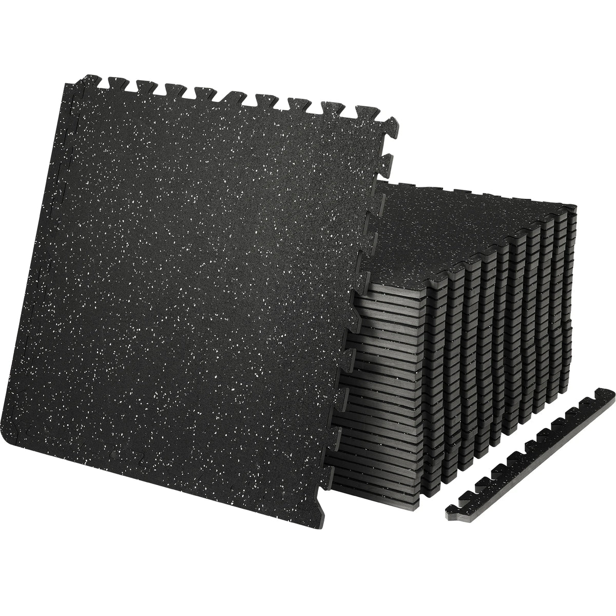 SucceBuy Interlocking Rubber EVA Foam Gym Floor Mats for Workouts