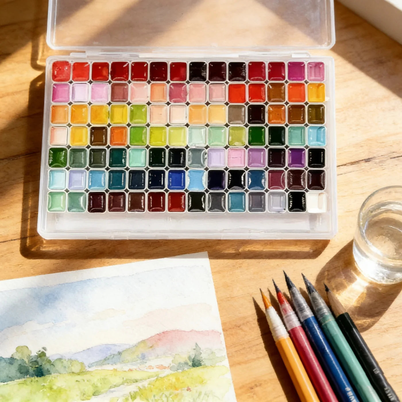 artist watercolor paint 24/36/48/60/98/130/150 colors art set professional drawing pigment art supplies