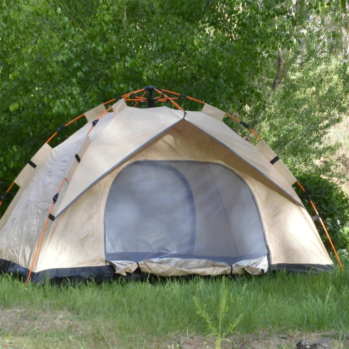 Pakicetus Outdoor Automatic Opening Tent Rainproof And Sunproof Two Doors