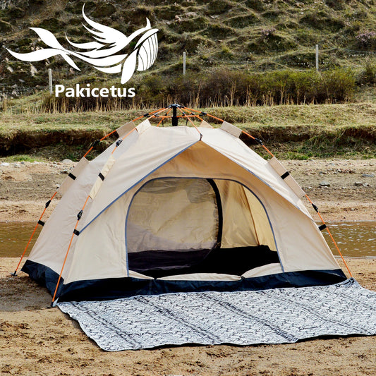 Pakicetus Instant Golden Tent Portable Beach Camping Shelter
