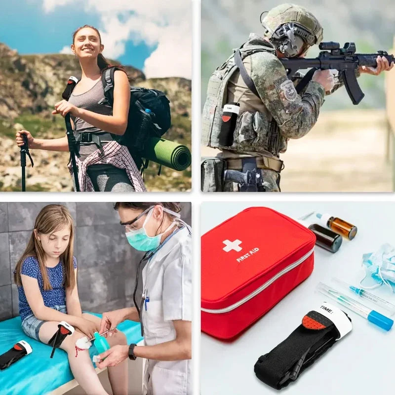 Emergency Belt Tourniquet Set 10pcs For Survival Medical Gear