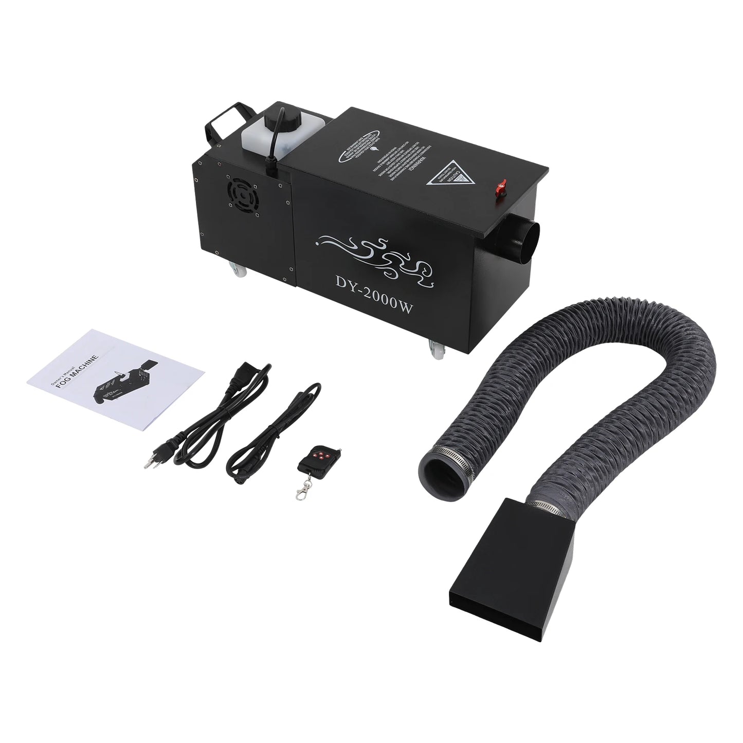 2000W Ground Fog Machine With DMX512 Remote For Weddings Parties